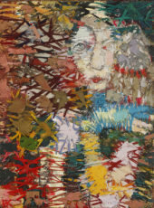 Ivan Karamyan «Lisa», acrylic on canvas, acrylic thread 55×40 2016