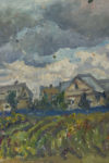 Autumn  (oil on paper 39×47 1970-ies)