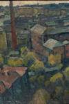 Industrial landscape   (oil on canvas 80×100 1960-ies)