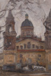 Ivanovo monastery  (oil on canvas 60х50 1989)