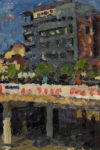 Moscow landscape  (oil on cardboard 46×61 1960-ies)