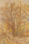 Starosadsky lane  (oil on canvas 100х70 1990)