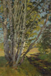 Summer motif  (oil on canvas 58х51 1950-ies)