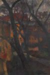 Yard (oil on canvas 100х75 1965)