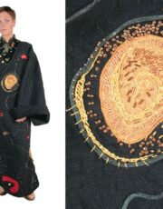 China (quilted coat, linen, embroidery)