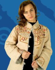 Ethnics (jacket, linen, embroidery)