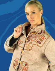 Ethnics (jacket, linen, embroidery)