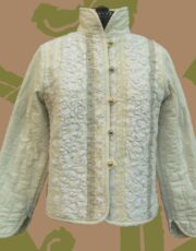 jacket, linen, embroidery