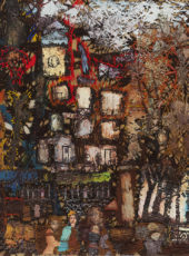 «LyaKa» Ivan Karamyan, Tanya Lyakhovich-Karamyan «Lublin. Autumn motive» 80×100 2018