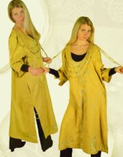 Summer (dress, flax, embroidery)
