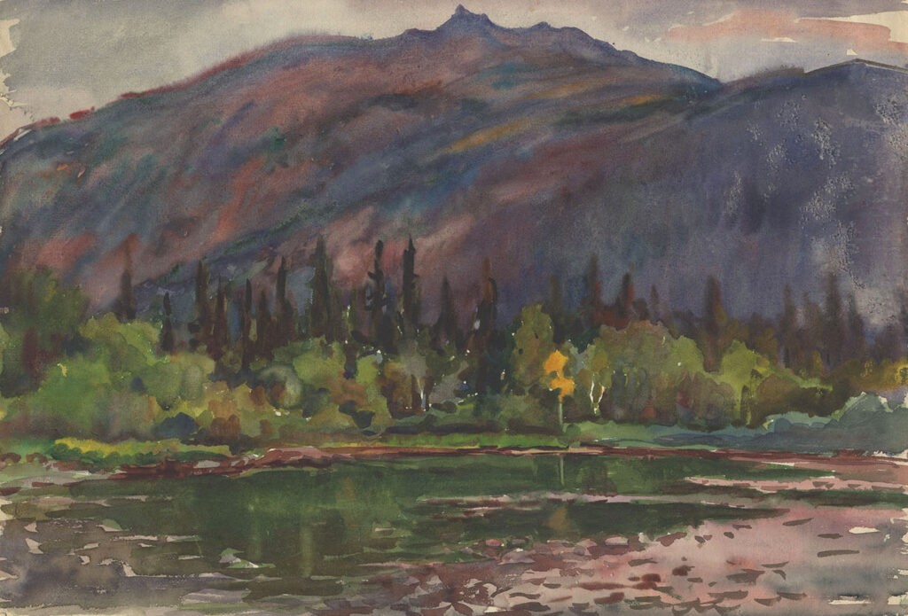 Амина Шах-Алиевна Карамян акварель